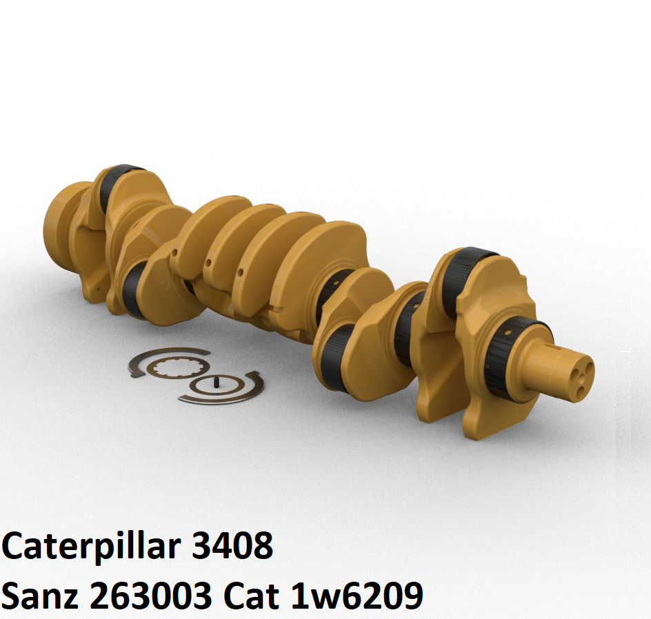 Коленвал Caterpillar 3408, Sanz 263003 Cat 1w6209