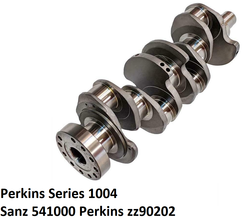 Коленвал Перкинс Series 1004, Sanz 541000 Perkins zz90202