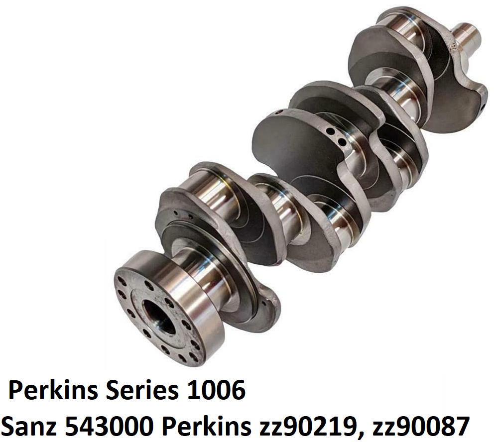 Коленвал Перкинс Series 1006, Sanz 543000 Perkins zz90219, zz90087