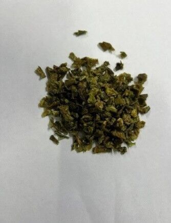 Паприка зеленая, сушеная хлопья 3х3 мм, Китай, 20 кг
