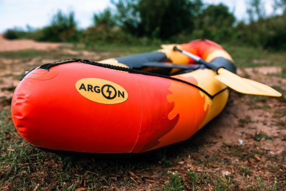"АРГОН X-335" - эксклюзивный надувной каяк ПВХ для водных походов, прогулок