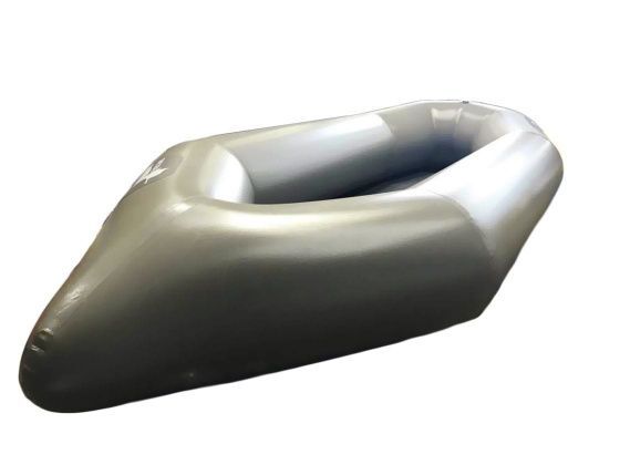 "КРОХАЛЬ-М" - одноместная легкая, компактная надувная гребная лодка для рыбалки, охоты