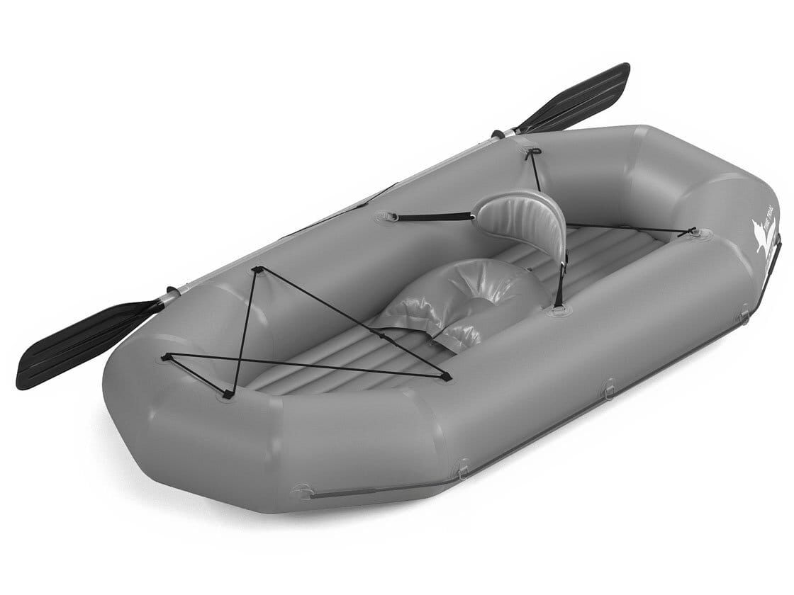 "МАЛЁК" - одноместная легкая, компактная надувная гребная лодка для рыбалки, охоты