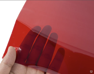 Мягкое (гибкое) стекло на стол (красная, синяя скатерть) ТПУ 