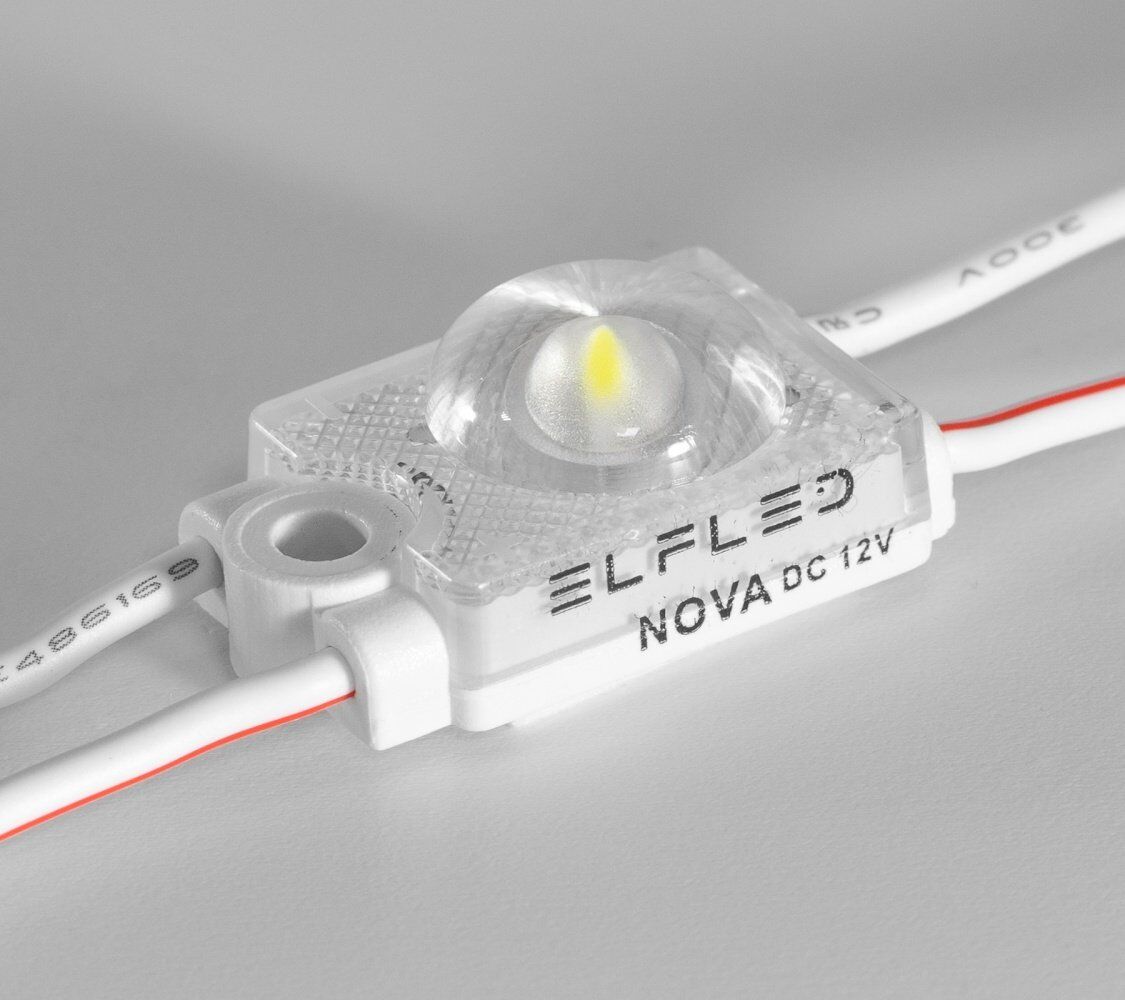 Модуль светодиодный ELF NOVA 1, 1SMD диод 2835, IP67, 61 лм, 0,36 Вт, белый