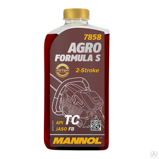 Синтетическое моторное масло Mannol Agro Formula S 2Т (1 л.), 7858 #1