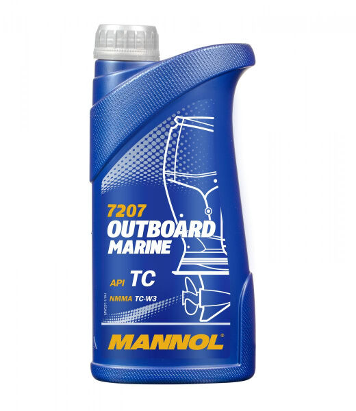 Моторное масло Mannol Outboard Marine 2T (1 л.), MN72071