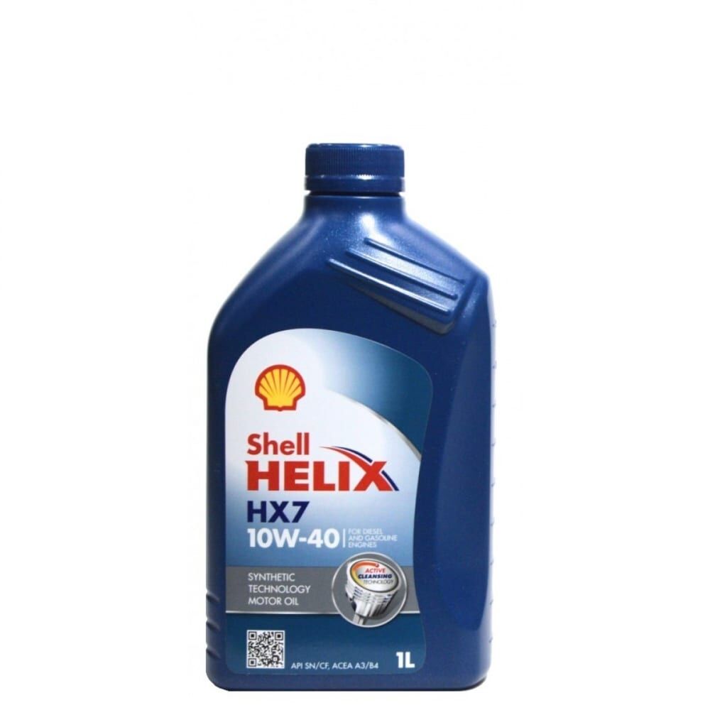 Полусинтетическое моторное масло SHELL Helix HX7 10w40