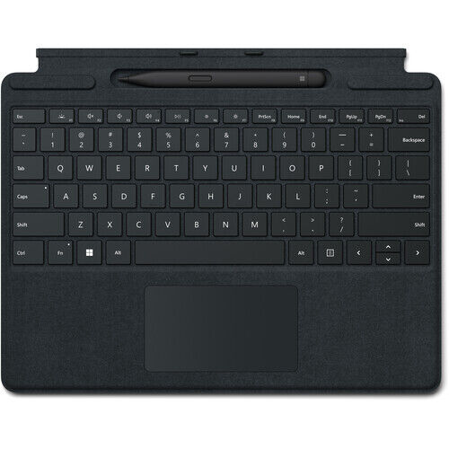Набор перо и клавиатура Microsoft Surface Pro X Signature Keyboard черный eng / Slim Pen 2