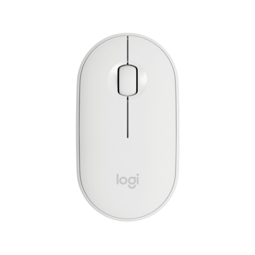 Мышка Logitech M350 Pebble Bluetooth Mouse OFF-WHITE