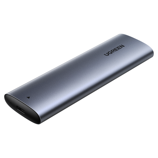Корпус для SSD UGREEN M.2 M-Key 10G Enclosure USB-C Grey CM400