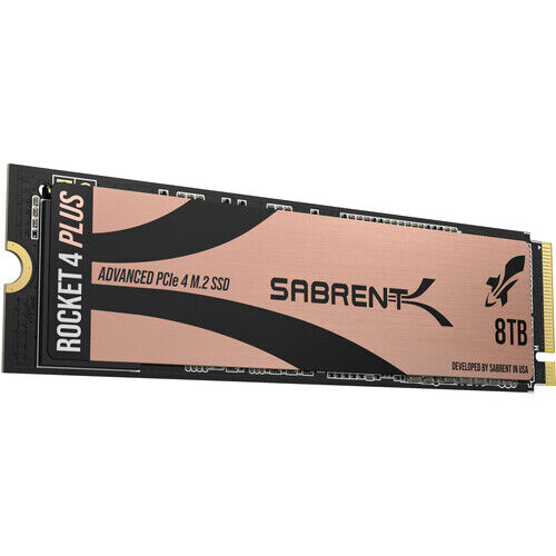 SSD диск Sabrent 8TB Rocket 4 PLUS NVMe PCIe 4.0 M.2 2280 Internal SSD