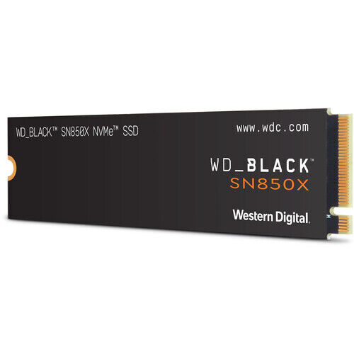 SSD диск WD 2TB WD_BLACK SN850X Gaming Internal NVMe PCIe 4.0 SSD M.2 внутренний