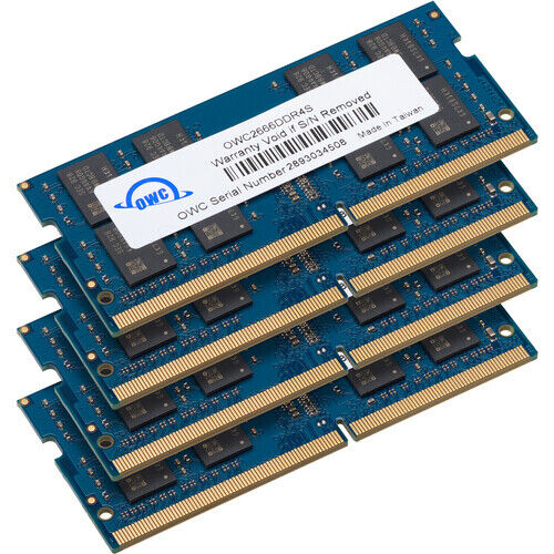 Комплект модулей памяти OWC 32GB DDR4 2666 MHz SO-DIMM Upgrade (4 x 8GB)