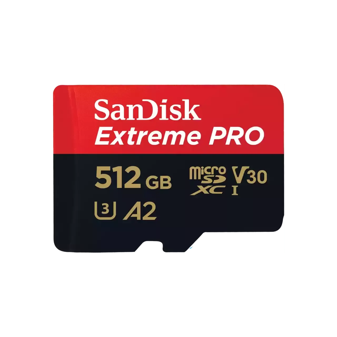 Карта памяти SanDisk 512GB Extreme UHS-I microSDXC 200MB/s + SD Adapter A2 C10 V30