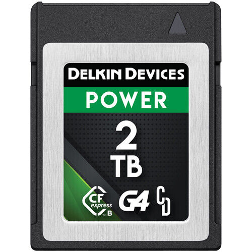 Карта памяти Delkin Devices Cfexpress B 2TB POWER 1780 /1700 MB/s