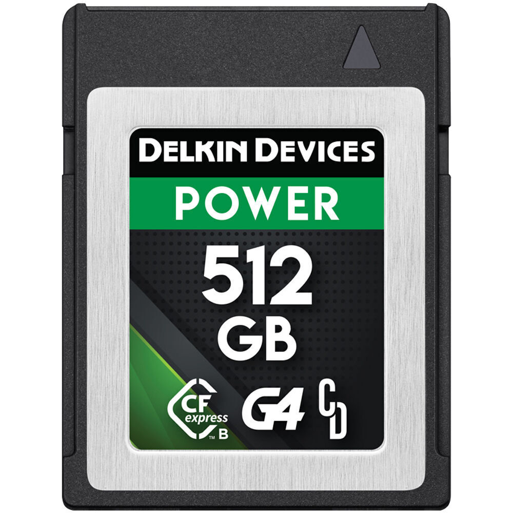 Карта памяти Delkin Devices Cfexpress B 512GB POWER 1780 /1700 MB/s