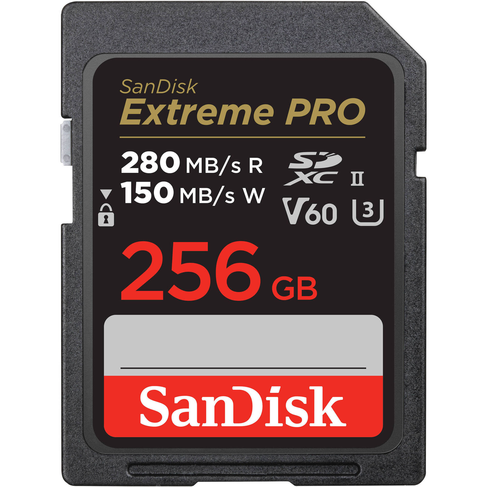 Карта памяти SanDisk 256GB Extreme PRO UHS-II SDXC 280MB/s
