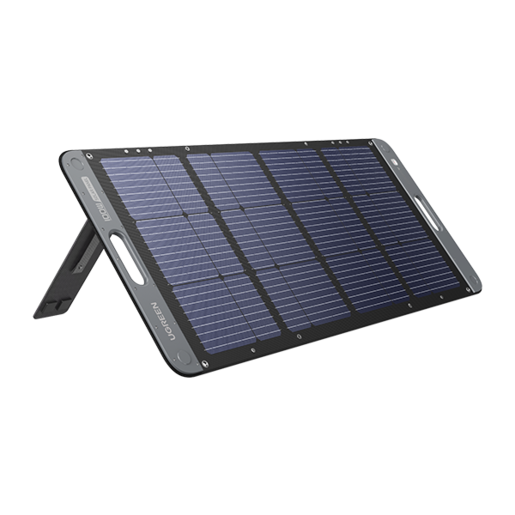 Солнечная панель UGREEN Solar Panel 100Вт портативная SC100, темно-серый