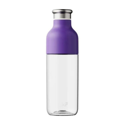 Бутылка KissKissFish META sports water bottle с ручкой, фиолетовый