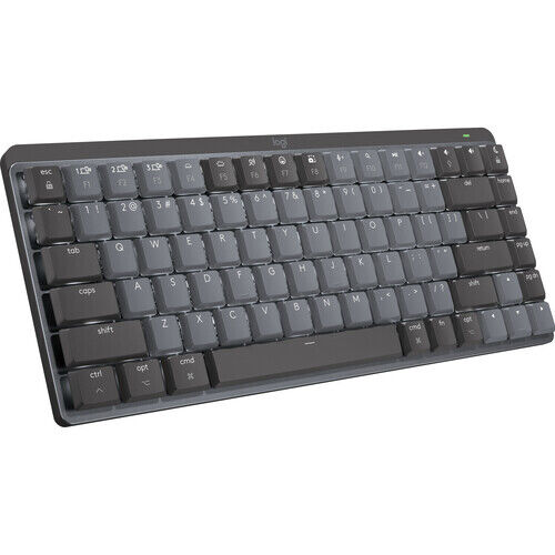 Клавиатура Logitech MX Mechanical Mini for Mac Wireless Keyboard (Серый космос, Тихий, US English)