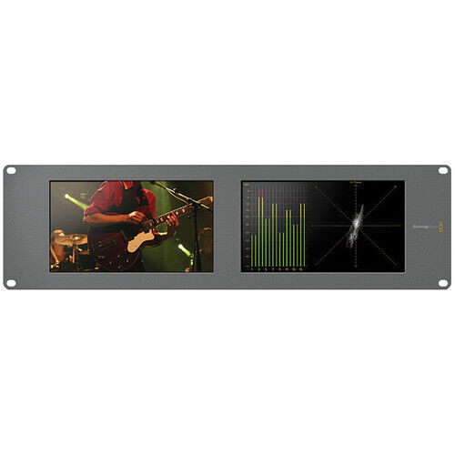 Мониторная сборка Blackmagic Design SmartScope Duo 4K Rack-Mounted Dual 6G-SDI Monitors