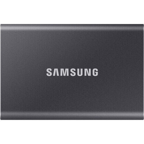 Внешний диск SSD Samsung 2TB T7 Portable SSD Titan Gray титановый