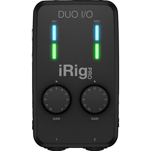 Аудио интерфейс IK Multimedia iRig Pro Duo I/O 2-канальный Audio/MIDI Interface для мобильных и компьютеров