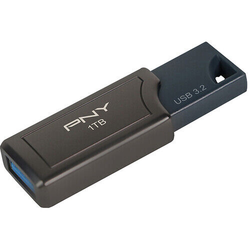 Флешка USB PNY Technologies 1TB PRO Elite V2 USB 3.2 Gen 2 Flash Drive 600 MB/s
