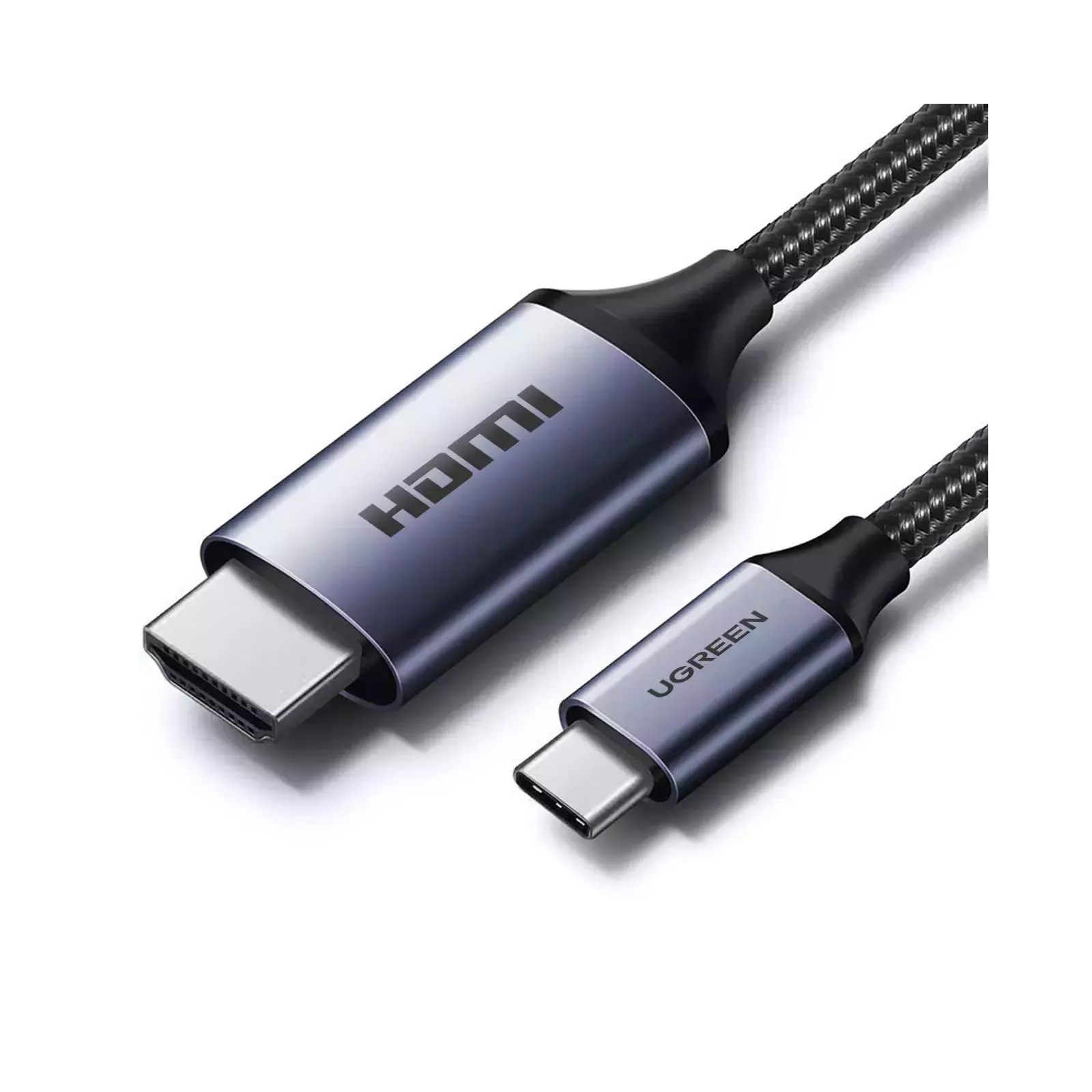 Кабель UGREEN USB-C to HDMI 8K@60H Adapte, 1,5 м, серый космос CM565