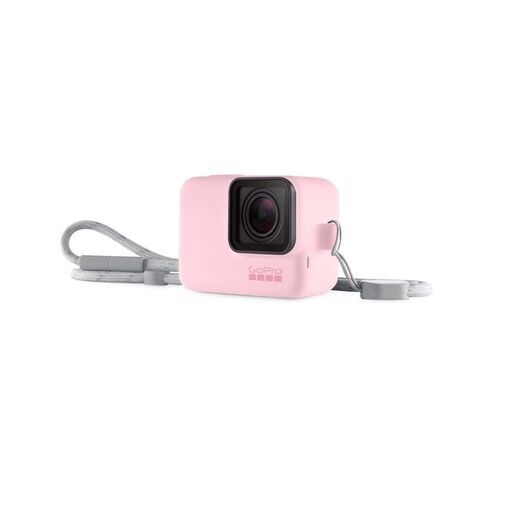 Чехол GoPro GoPro ACSST-004 Силиконовый чехол с ремешком розовый (Sleeve + Lanyard)