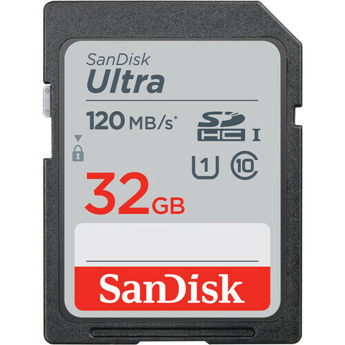 Карта памяти SanDisk 32GB Ultra SDXC 100MBs Black