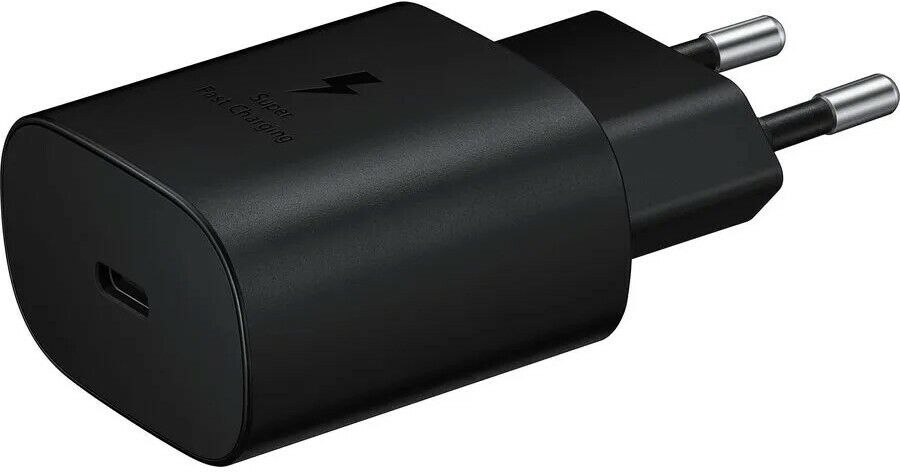 Зарядное устройство Samsung с кабелем USB-C 1м EP-TA800, черный