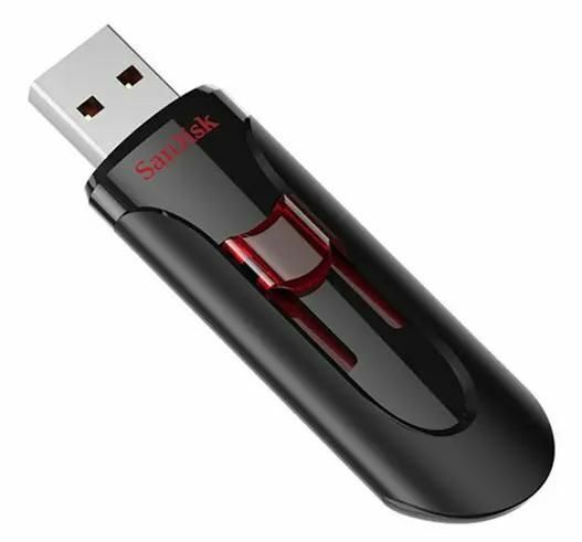 Флешка USB SanDisk Cruzer Glide 32GB USB-A Flash Drive Black