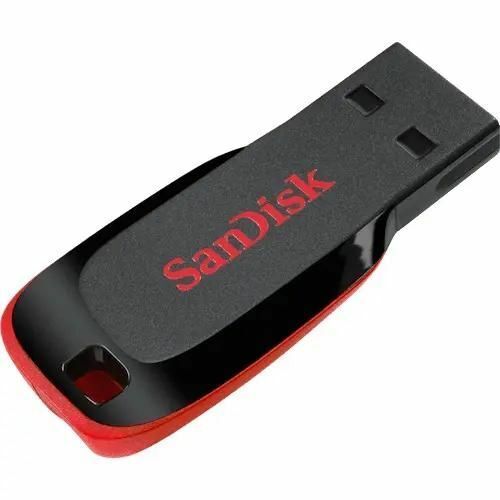 Флешка USB SanDisk Cruzer Blade 64GB USB-A 2.0 Black