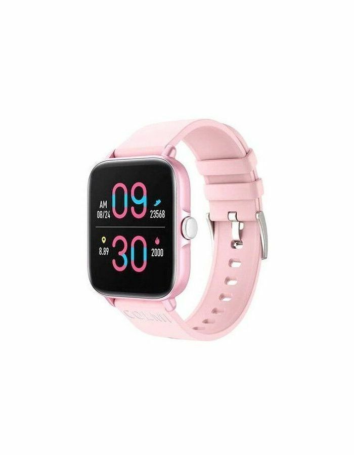 Ecosystem Colmi P28PLUS Pink Frame Pink Silicone Strap