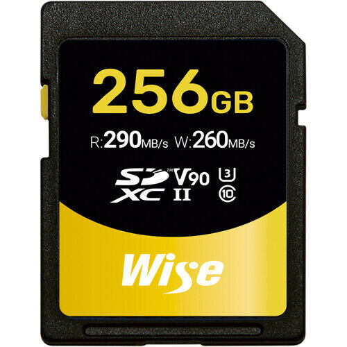 Карта памяти Wise 256GB UHS-II SDXC SD-N 290 / 260 MB/s