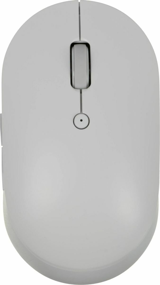 Мышь Xiaomi Mi Dual Mode Wireless Mouse бесшумная, белый