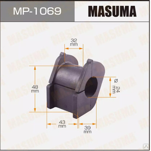 MASUMA Втулки стабилизатора передние MP1069 #1