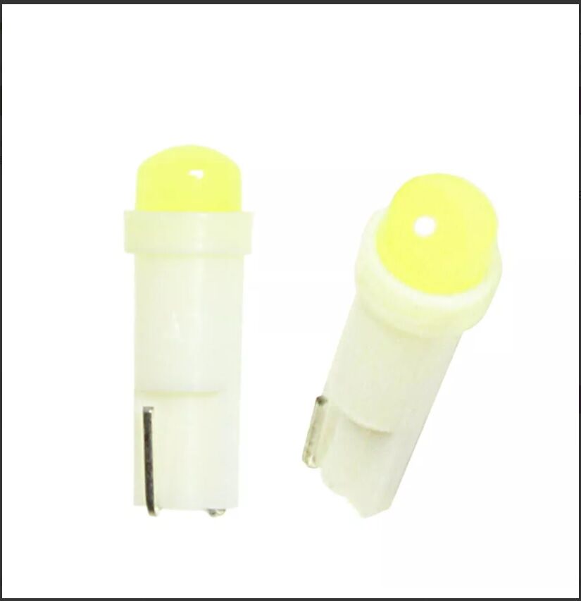 Лампа светодиодная COB W1,2W 12V T5 белая (штучно)