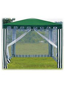 Садовый шатер беседка с москитной сеткой PARK TZGB-107 для дачи, 3х3 м ECOS 66652