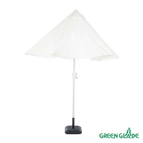 Зонт от солнца пляжный Green Glade A2092 белый d 270 см 67268 3