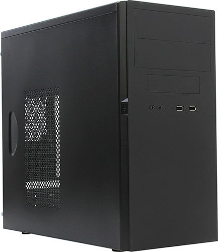 Компьютерный корпус Powerman ES725 Black PM-450ATX (6184448)