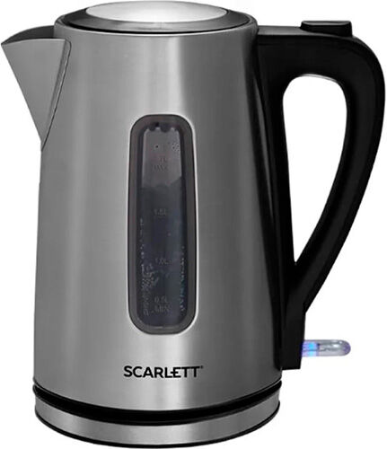 Чайник электрический Scarlett SC-EK21S13, 2200 Вт, 1.7л, сталь SC-EK21S13 2200 Вт 1.7л сталь