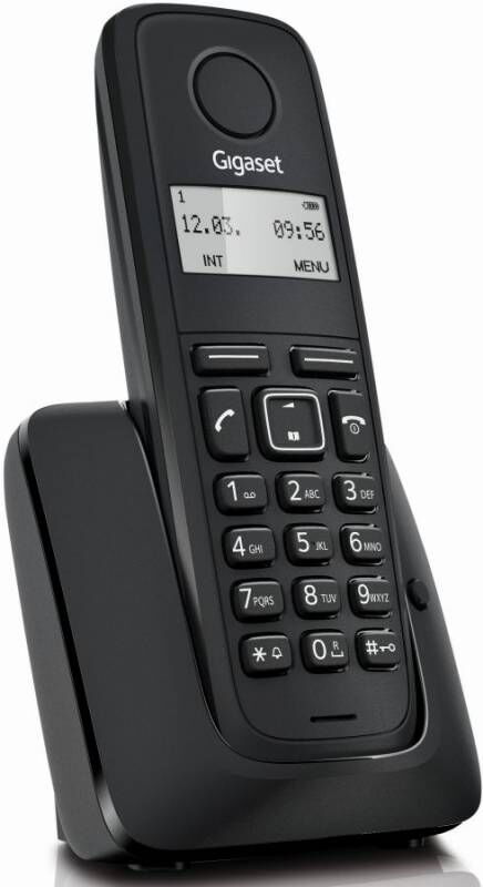 S30852-H2801-S301, DECT-телефон Gigaset A116 RUS чёрный
