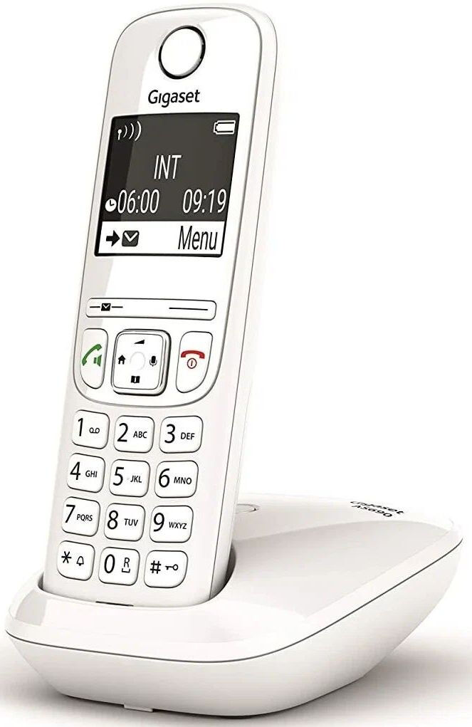 S30852-H2816-S302, DECT-телефон Gigaset AS690 RUS SYS белый
