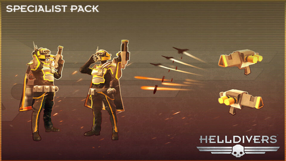 Игра для ПК PlayStation Mobile, Inc. HELLDIVERS Specialist Pack