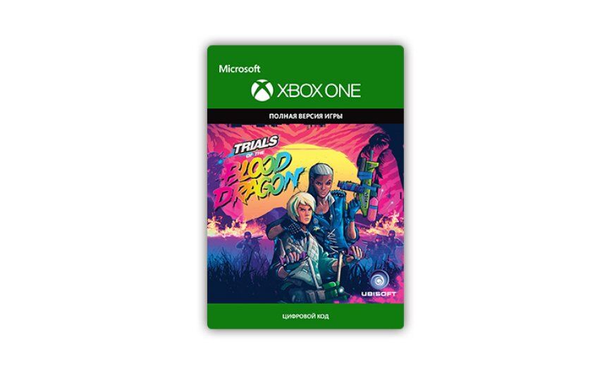 Игра для приставок Ubisoft Trials of the Blood Dragon (цифровая версия) (Xbox One) (RU)