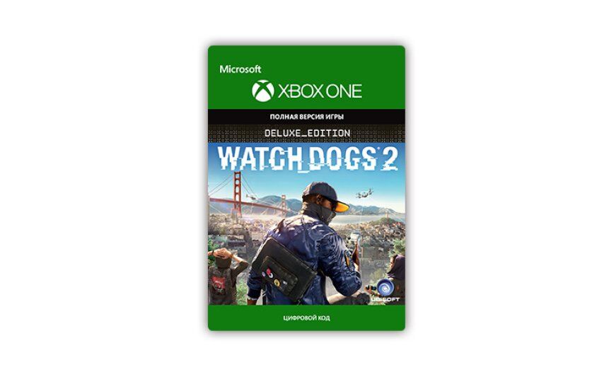 Игра для ПК Ubisoft Watch Dogs 2: Deluxe (цифровая версия) (Xbox One) (RU)