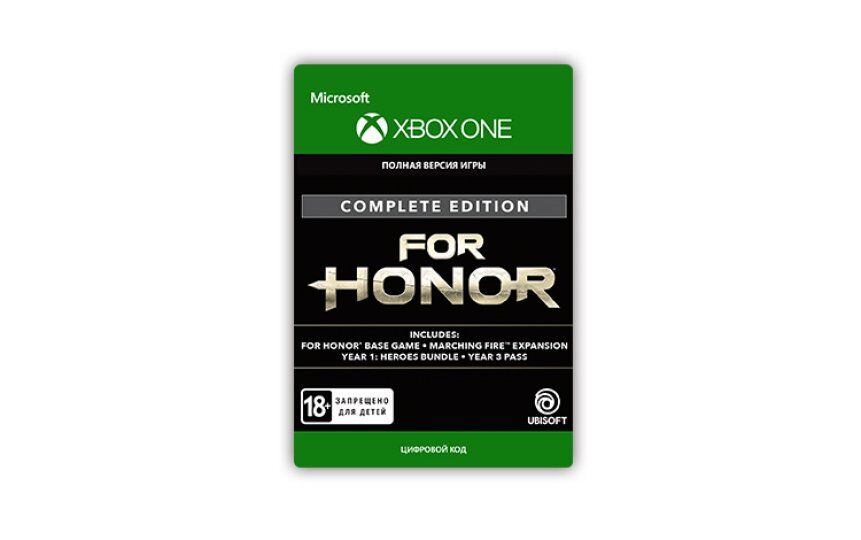 Игра для приставок Ubisoft For Honor: Complete Edition (цифровая версия) (Xbox One) (RU)